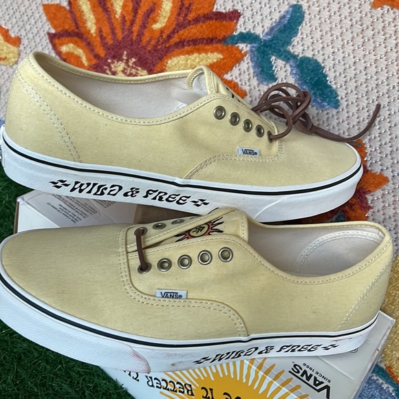 Vans Authentic Parks Project Marshmallow Yellow/Marshmallow Men’s sneakers - Picture 11 of 16